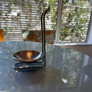 stainless spoon holder